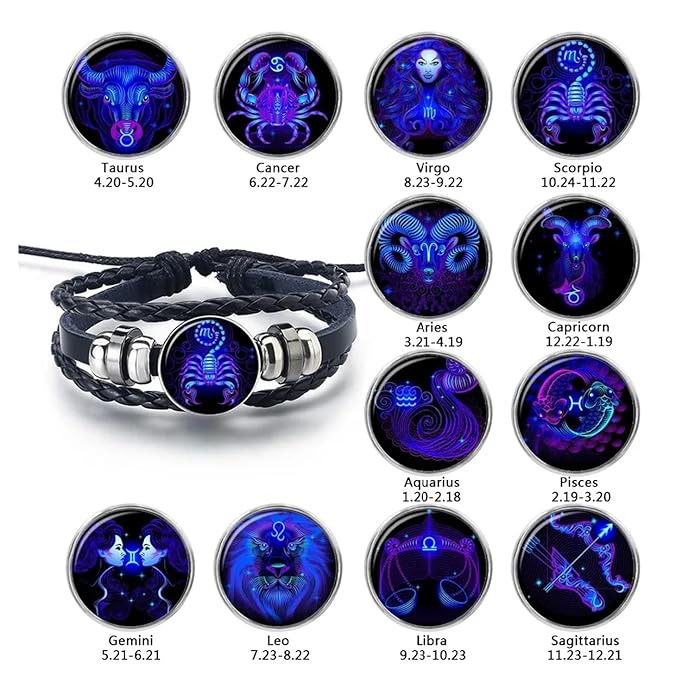 Adjustable Zodiac Bracelet