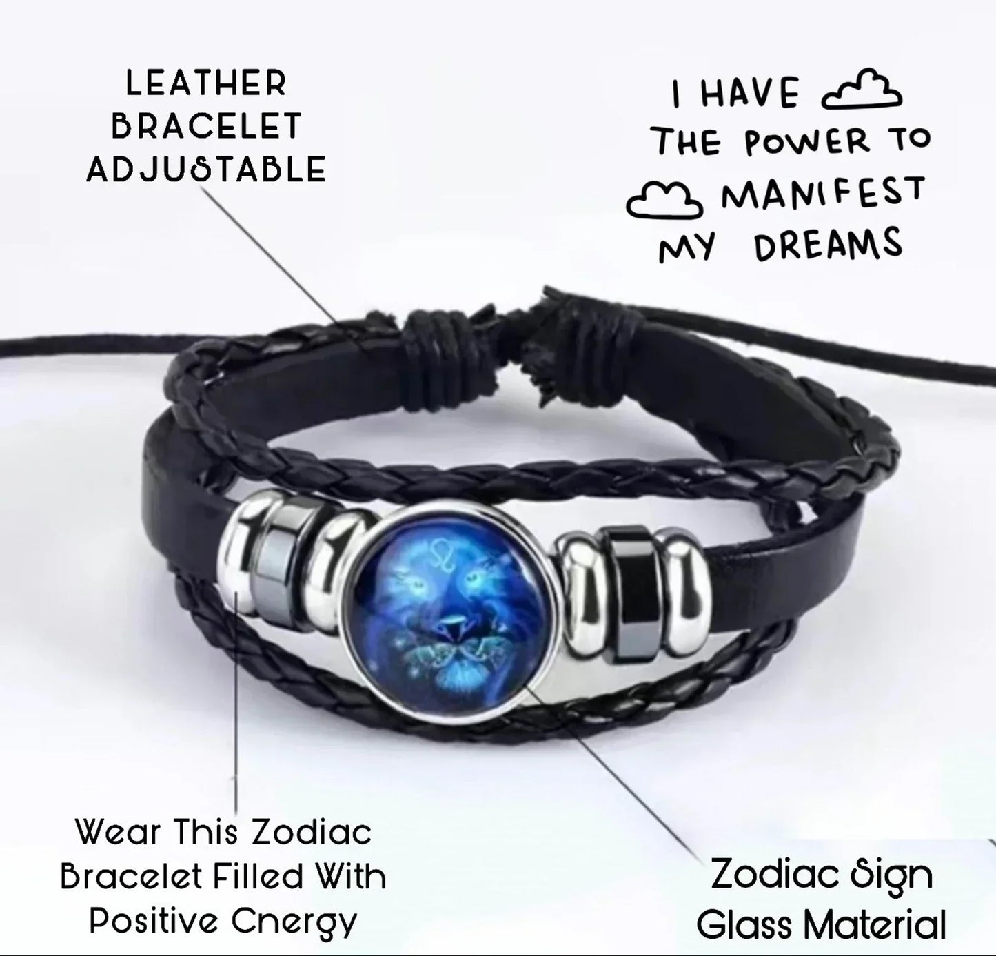 Adjustable Zodiac Bracelet