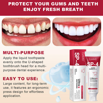 SP 4 Probiotic Whitening Toothpaste - Bright & Healthy Smile
